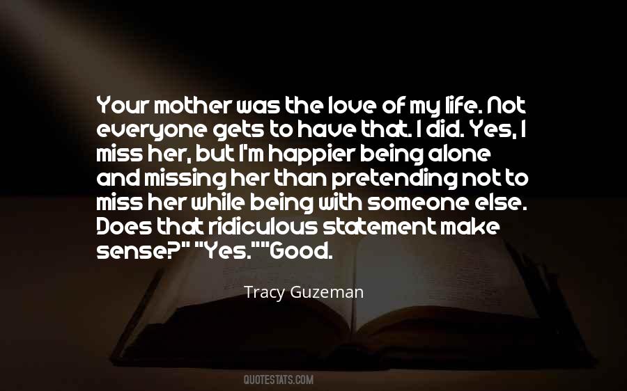 Tracy Guzeman Quotes #194429