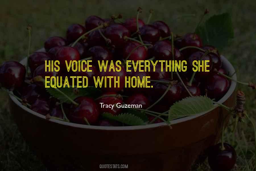 Tracy Guzeman Quotes #608976