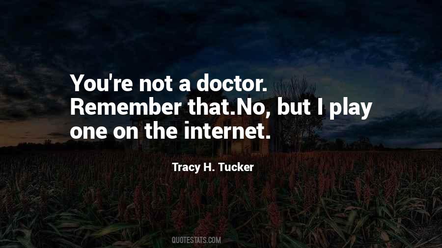 Tracy H. Tucker Quotes #113794