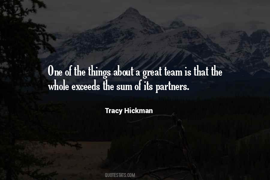 Tracy Hickman Quotes #324481