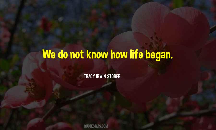 Tracy Irwin Storer Quotes #1421372