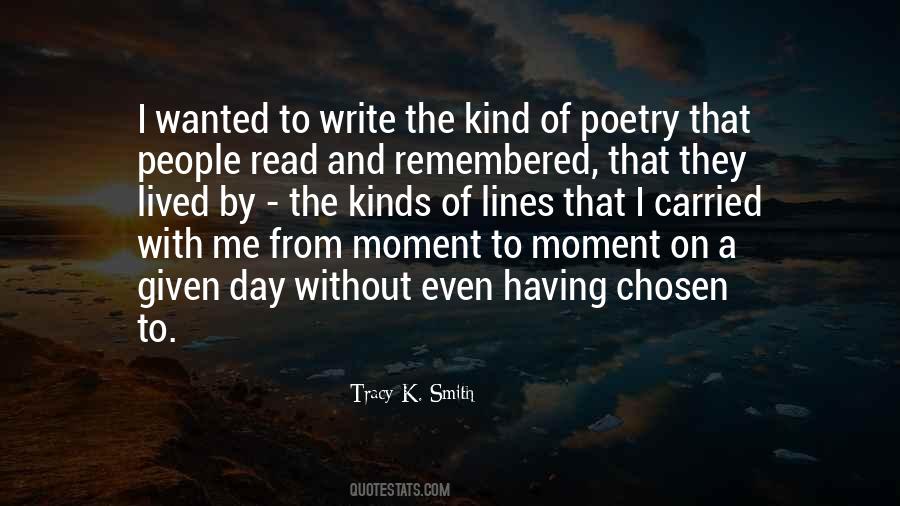 Tracy K. Smith Quotes #498685