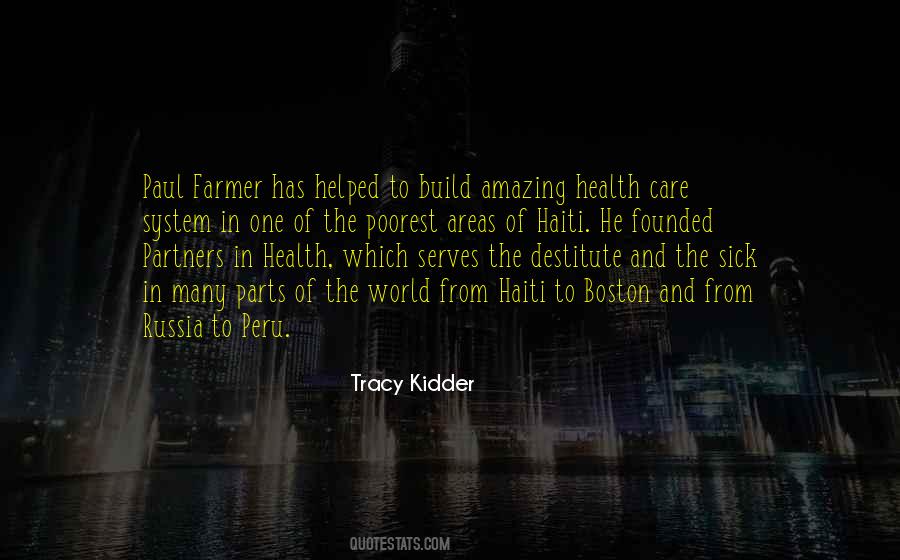 Tracy Kidder Quotes #98575