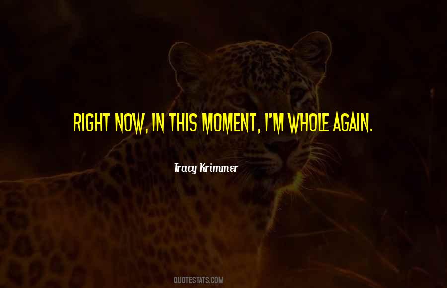 Tracy Krimmer Quotes #1009324