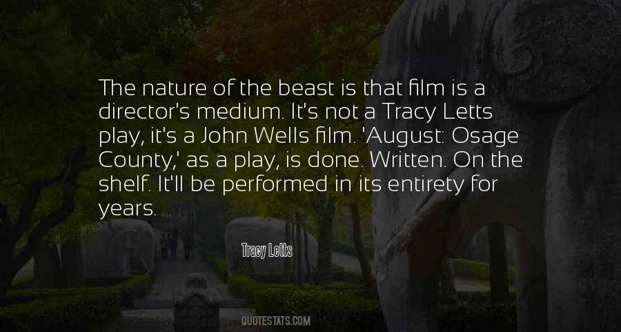 Tracy Letts Quotes #1134287