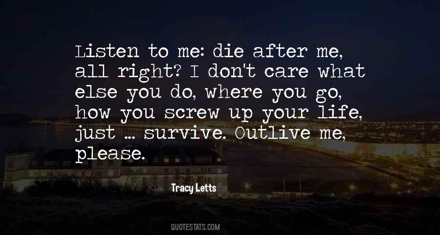 Tracy Letts Quotes #1573269