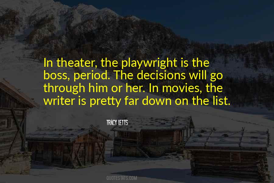 Tracy Letts Quotes #215930