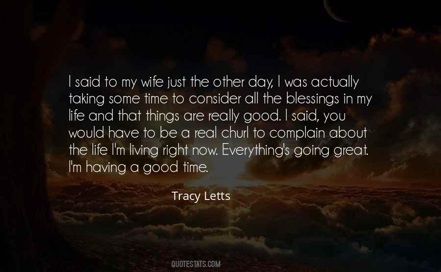 Tracy Letts Quotes #350619