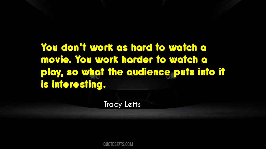 Tracy Letts Quotes #635846