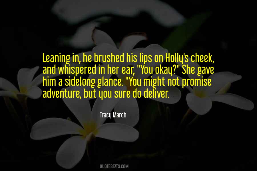 Tracy March Quotes #393471