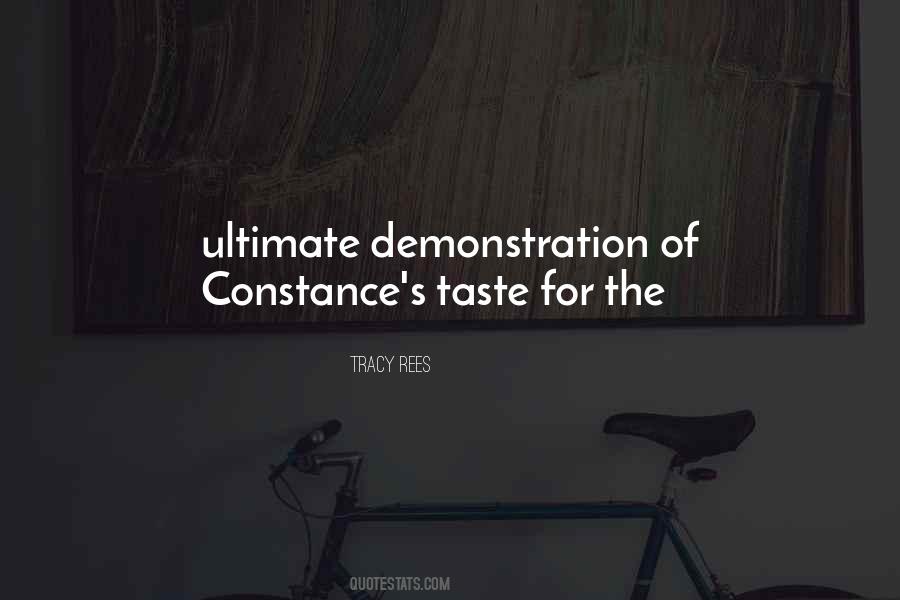 Tracy Rees Quotes #1772369