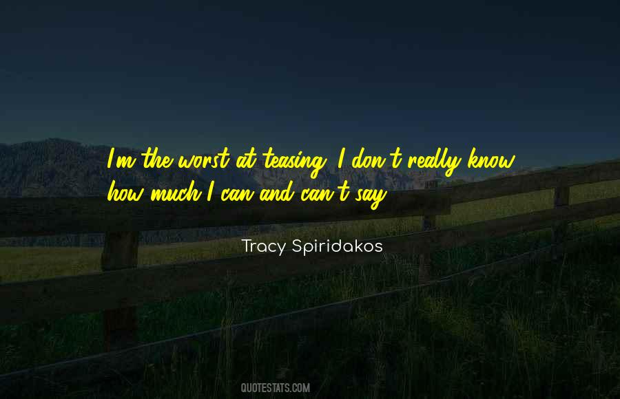 Tracy Spiridakos Quotes #1836390