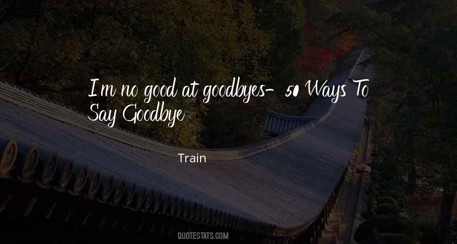 Train Quotes #1845124