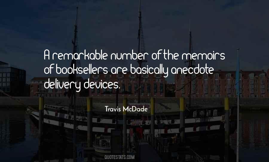 Travis McDade Quotes #1800159