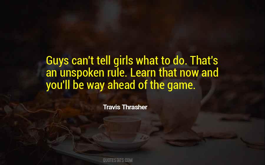 Travis Thrasher Quotes #1313045