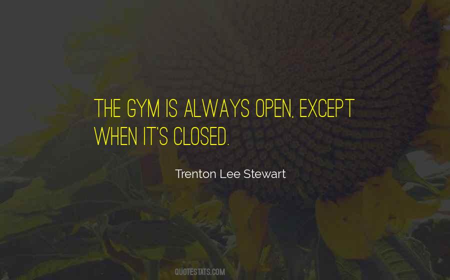 Trenton Lee Stewart Quotes #128520