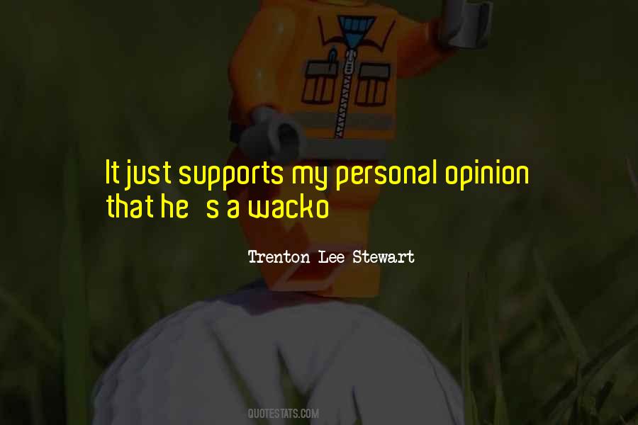 Trenton Lee Stewart Quotes #1730564