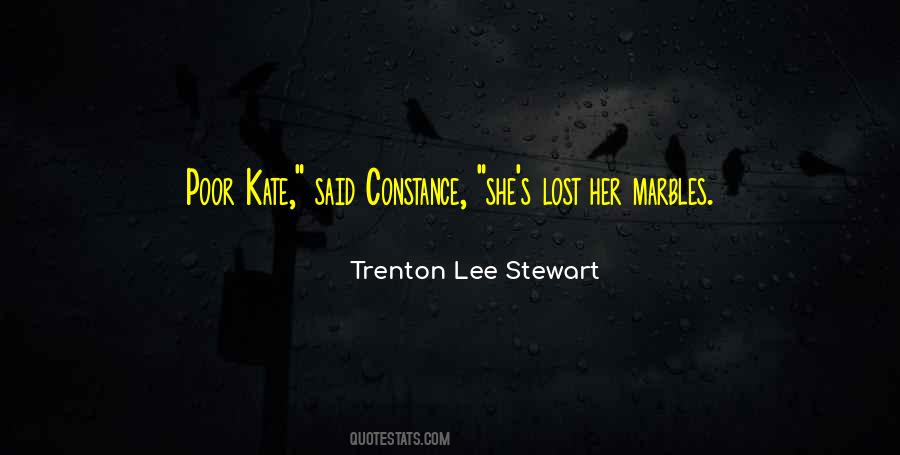 Trenton Lee Stewart Quotes #993638