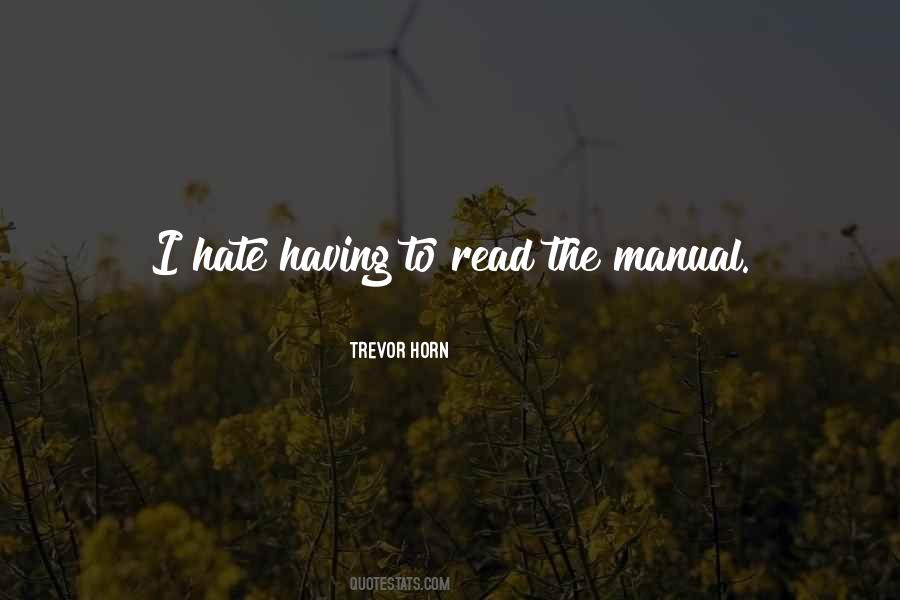 Trevor Horn Quotes #1232916