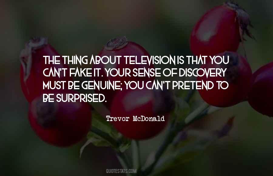 Trevor McDonald Quotes #295074