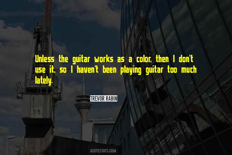 Trevor Rabin Quotes #865525