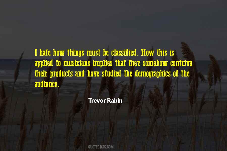 Trevor Rabin Quotes #972105