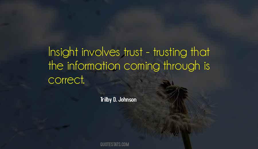 Trilby D. Johnson Quotes #1162560 Trilby D. Johnson Quotes #1162560
