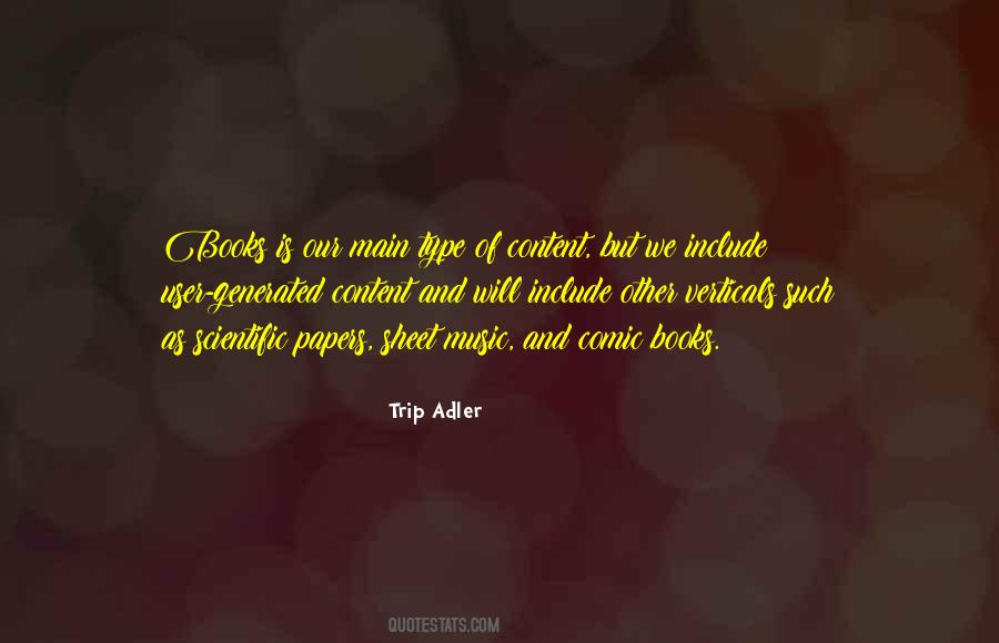 Trip Adler Quotes #56813