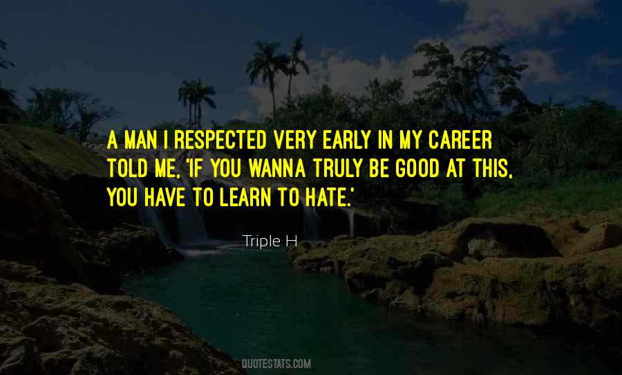 Triple H Quotes #200430