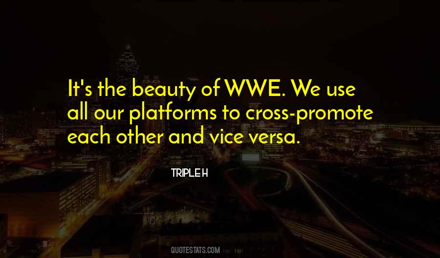 Triple H Quotes #277584
