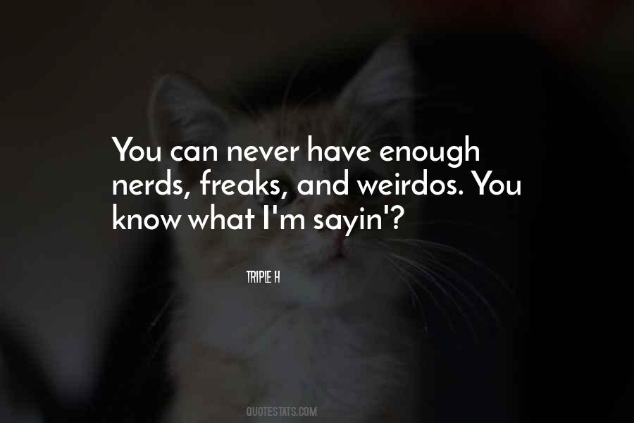 Triple H Quotes #367319