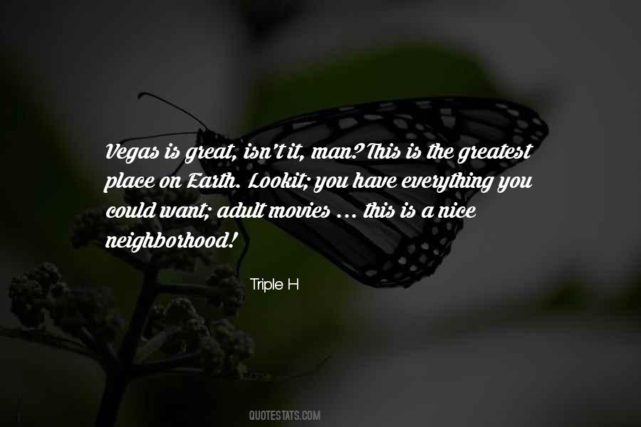 Triple H Quotes #461839