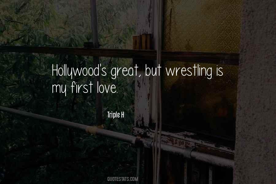 Triple H Quotes #519947