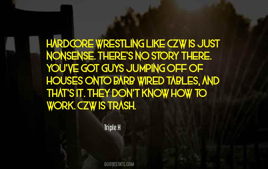 Triple H Quotes #611688