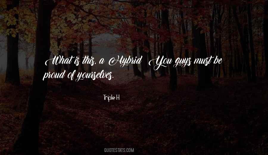 Triple H Quotes #911101