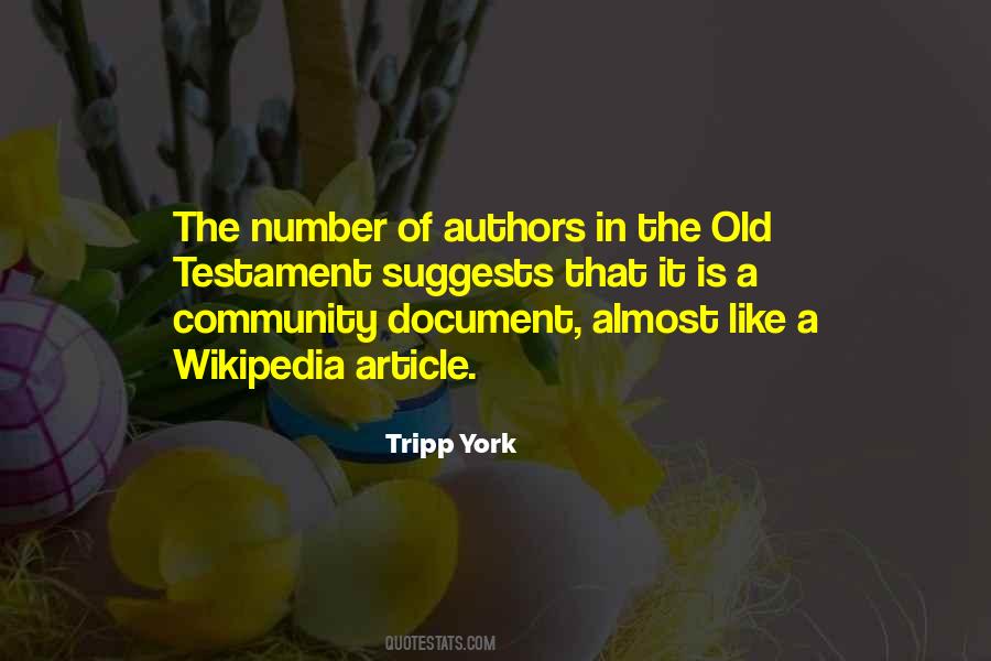 Tripp York Quotes #34922