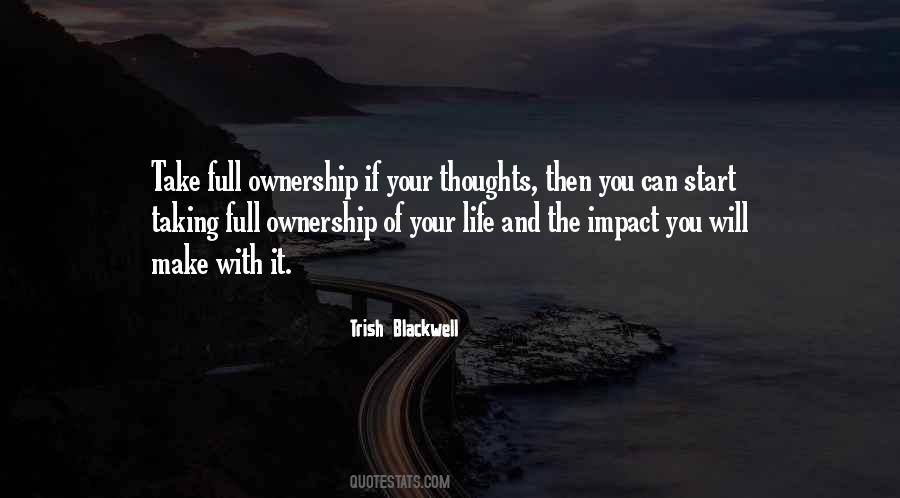 Trish Blackwell Quotes #773100