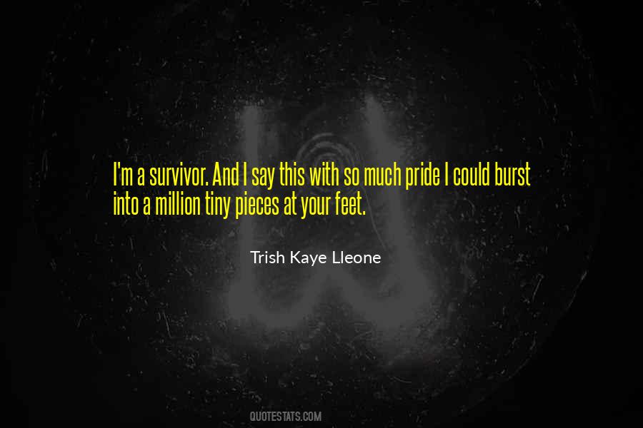 Trish Kaye Lleone Quotes #1227779