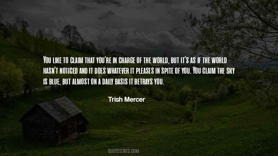 Trish Mercer Quotes #1452593