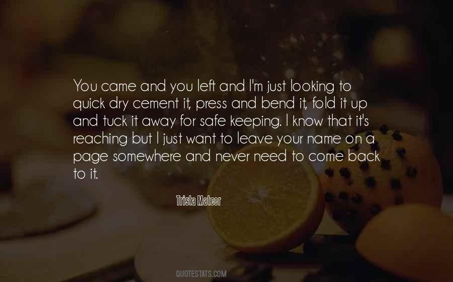 Trista Mateer Quotes #1398333