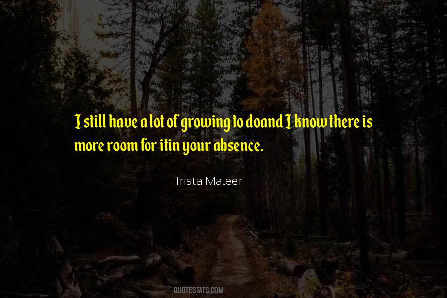 Trista Mateer Quotes #707996