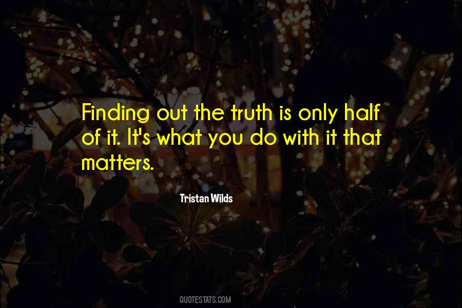 Tristan Wilds Quotes #1466881