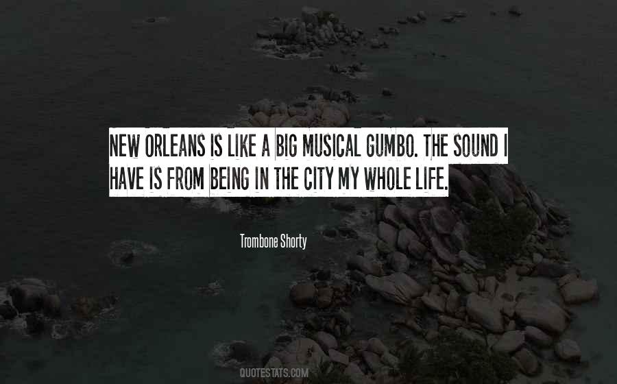 Trombone Shorty Quotes #1401096