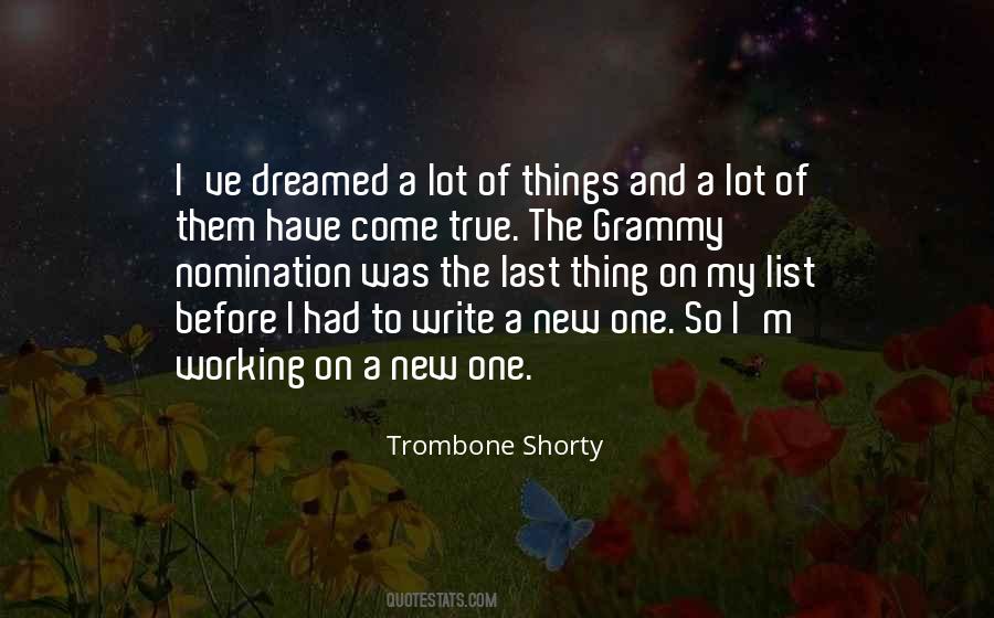 Trombone Shorty Quotes #1877914