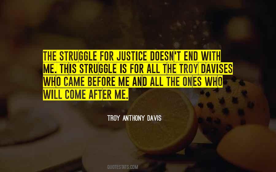 Troy Anthony Davis Quotes #875217 Troy Anthony Davis Quotes #875217