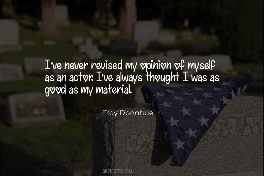 Troy Donahue Quotes #1107539