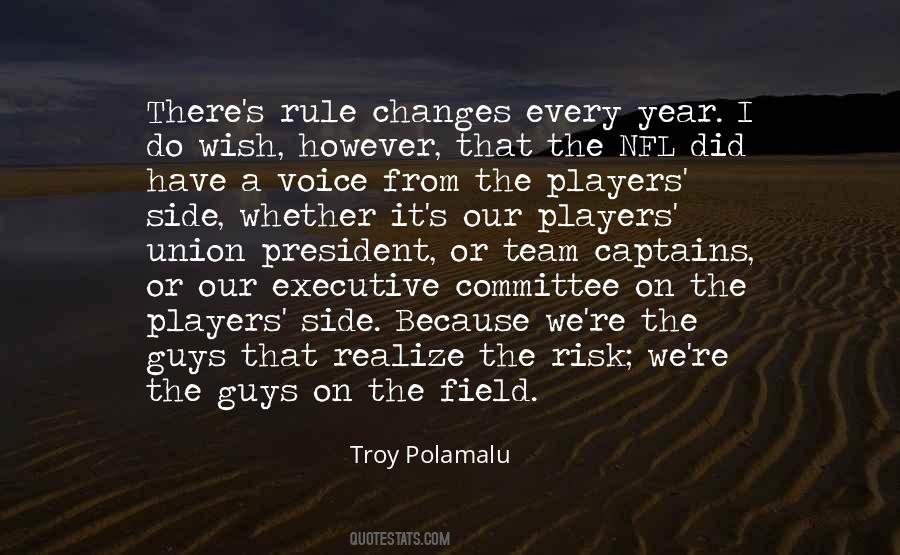 Troy Polamalu Quotes #1259787