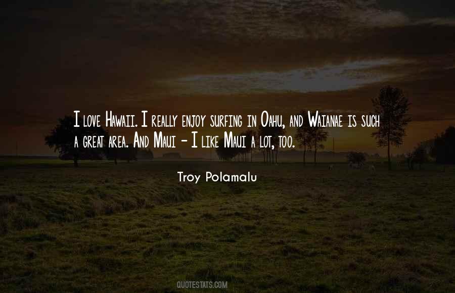 Troy Polamalu Quotes #927713