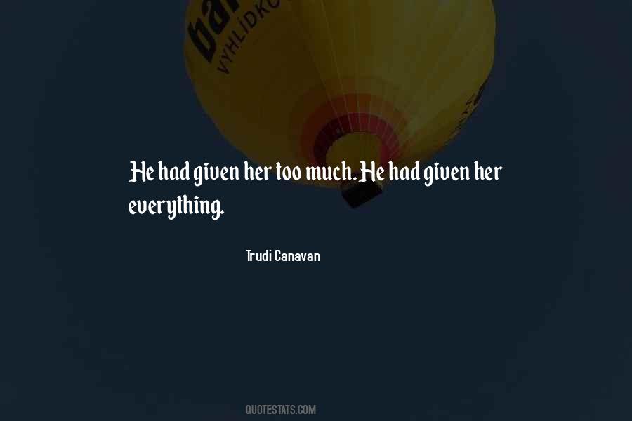 Trudi Canavan Quotes #1478088