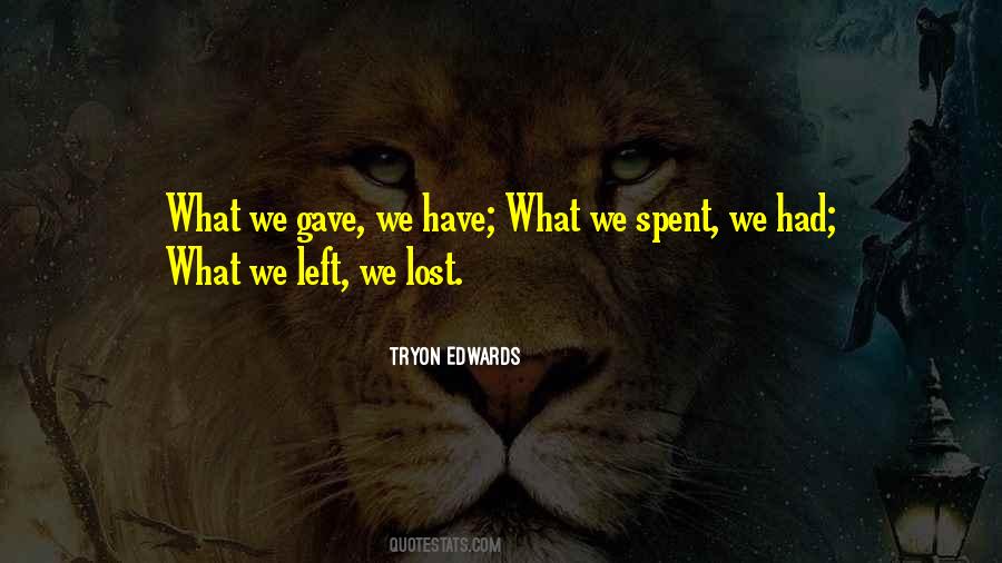 Tryon Edwards Quotes #726760